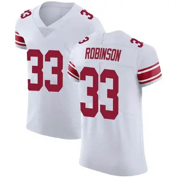 Nike Aaron Robinson Men's Elite New York Giants White Vapor Untouchable Jersey