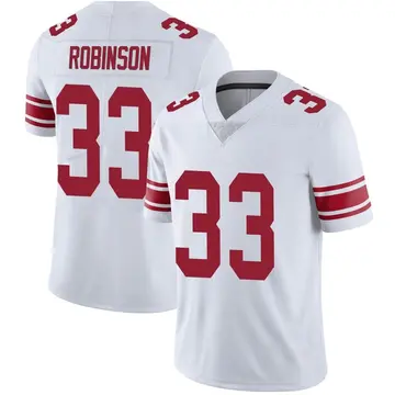 Nike Aaron Robinson Men's Limited New York Giants White Vapor Untouchable Jersey