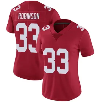 Nike Aaron Robinson Women's Limited New York Giants Red Alternate Vapor Untouchable Jersey