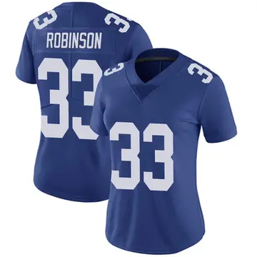 Nike Aaron Robinson Women's Limited New York Giants Royal Team Color Vapor Untouchable Jersey