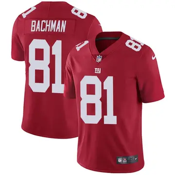 Nike Alex Bachman Youth Limited New York Giants Red Alternate Vapor Untouchable Jersey