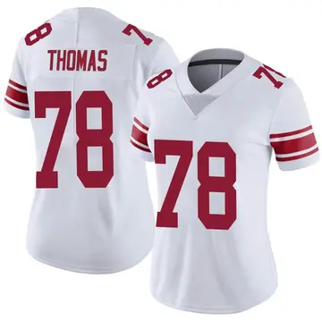Nike Andrew Thomas Women's Limited New York Giants White Vapor Untouchable Jersey