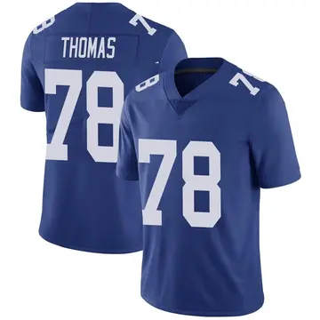 Nike Andrew Thomas Youth Limited New York Giants Royal Team Color Vapor Untouchable Jersey
