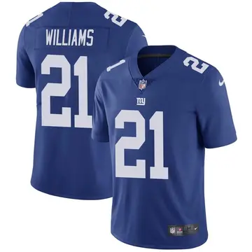 Nike Antonio Williams Men's Limited New York Giants Royal Team Color Vapor Untouchable Jersey