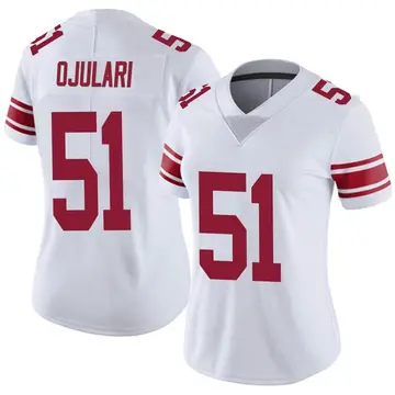 Nike Azeez Ojulari Women's Limited New York Giants White Vapor Untouchable Jersey