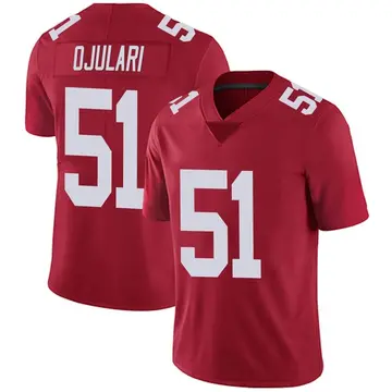 Nike Azeez Ojulari Youth Limited New York Giants Red Alternate Vapor Untouchable Jersey