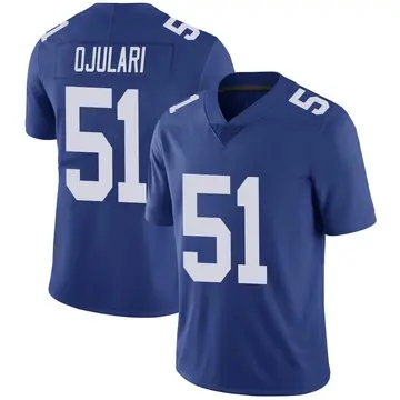 Nike Azeez Ojulari Youth Limited New York Giants Royal Team Color Vapor Untouchable Jersey