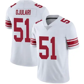 Nike Azeez Ojulari Youth Limited New York Giants White Vapor Untouchable Jersey