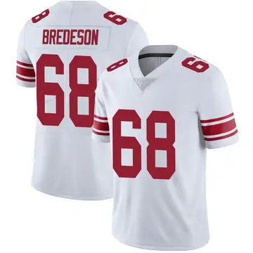 Nike Ben Bredeson Men's Limited New York Giants White Vapor Untouchable Jersey
