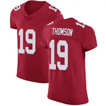 Nike Bobby Thomson Men's Elite New York Giants Red Alternate Vapor Untouchable Jersey