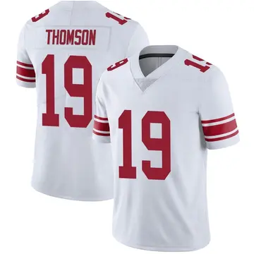 Nike Bobby Thomson Men's Limited New York Giants White Vapor Untouchable Jersey