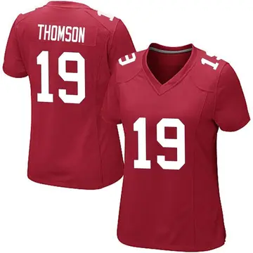 Nike Bobby Thomson Women's Game New York Giants Red Alternate Jersey
