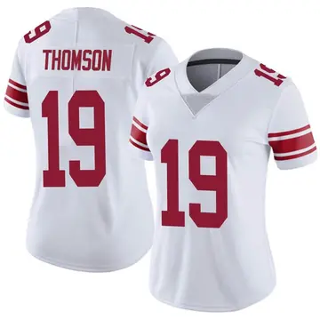 Nike Bobby Thomson Women's Limited New York Giants White Vapor Untouchable Jersey