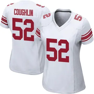 Nike Carter Coughlin Women's Game New York Giants White Jersey