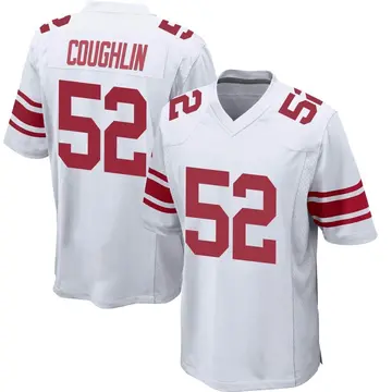 Nike Carter Coughlin Youth Game New York Giants White Jersey