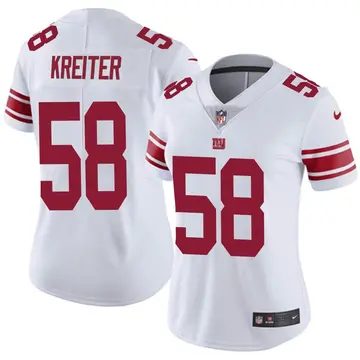 Nike Casey Kreiter Women's Limited New York Giants White Vapor Untouchable Jersey