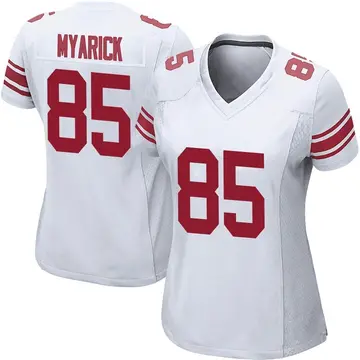 Nike Chris Myarick Women's Game New York Giants White Jersey