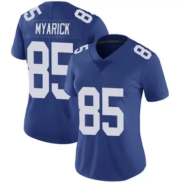 Nike Chris Myarick Women's Limited New York Giants Royal Team Color Vapor Untouchable Jersey