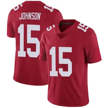 Nike Collin Johnson Youth Limited New York Giants Red Alternate Vapor Untouchable Jersey