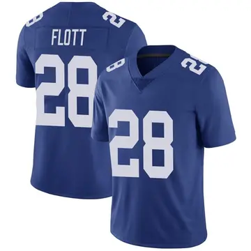 Nike Cor'Dale Flott Youth Limited New York Giants Royal Team Color Vapor Untouchable Jersey