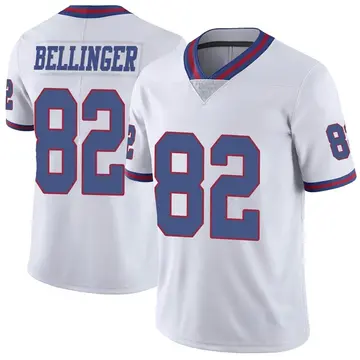Nike Daniel Bellinger Youth Limited New York Giants White Color Rush Jersey