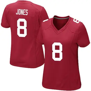 Nike Daniel Jones Women's Game New York Giants Red Alternate Jersey