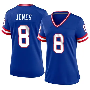 Nike Daniel Jones Women's Game New York Giants Royal Classic Jersey