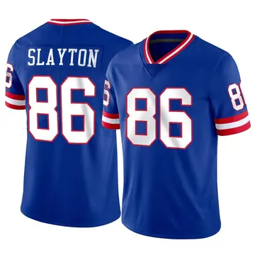 Nike Darius Slayton Men's Limited New York Giants Classic Vapor Jersey