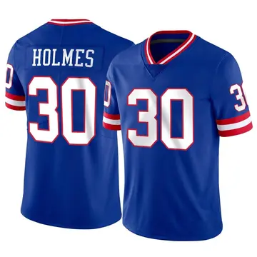 Nike Darnay Holmes Men's Limited New York Giants Classic Vapor Jersey
