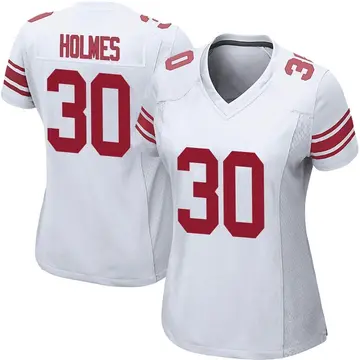 Nike Darnay Holmes Women's Game New York Giants White Jersey