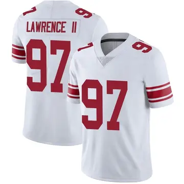 Nike Dexter Lawrence Men's Limited New York Giants White Vapor Untouchable Jersey