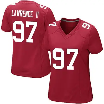 Nike Dexter Lawrence Women's Game New York Giants Red Alternate Jersey