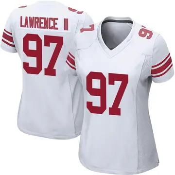 Nike Dexter Lawrence Women's Game New York Giants White Jersey