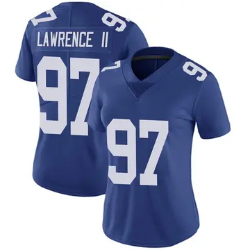 Nike Dexter Lawrence Women's Limited New York Giants Royal Team Color Vapor Untouchable Jersey