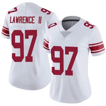 Nike Dexter Lawrence Women's Limited New York Giants White Vapor Untouchable Jersey