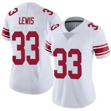 Nike Dion Lewis Women's Limited New York Giants White Vapor Untouchable Jersey