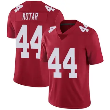 Nike Doug Kotar Youth Limited New York Giants Red Alternate Vapor Untouchable Jersey