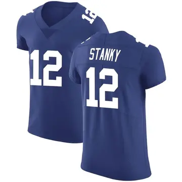 Nike Eddie Stanky Men's Elite New York Giants Royal Team Color Vapor Untouchable Jersey