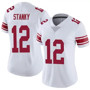 Nike Eddie Stanky Women's Limited New York Giants White Vapor Untouchable Jersey
