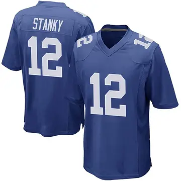 Nike Eddie Stanky Youth Game New York Giants Royal Team Color Jersey
