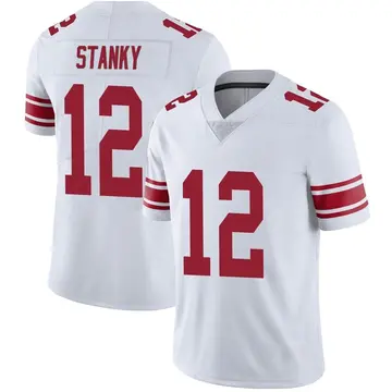 Nike Eddie Stanky Youth Limited New York Giants White Vapor Untouchable Jersey