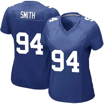 Nike Elerson Smith Women's Game New York Giants Royal Team Color Jersey