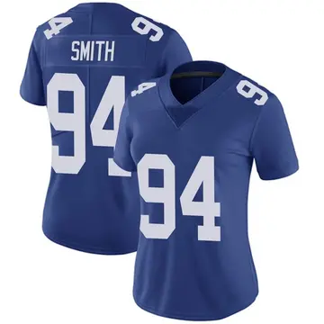 Nike Elerson Smith Women's Limited New York Giants Royal Team Color Vapor Untouchable Jersey