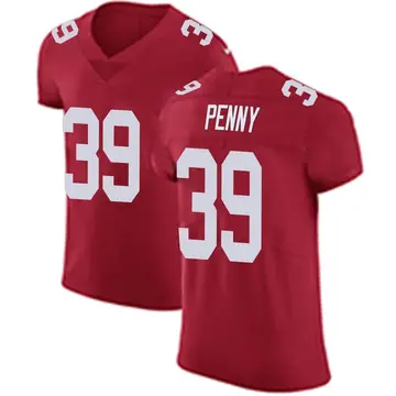 Nike Elijhaa Penny Men's Elite New York Giants Red Alternate Vapor Untouchable Jersey