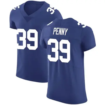 Nike Elijhaa Penny Men's Elite New York Giants Royal Team Color Vapor Untouchable Jersey