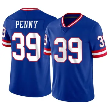 Nike Elijhaa Penny Men's Limited New York Giants Classic Vapor Jersey