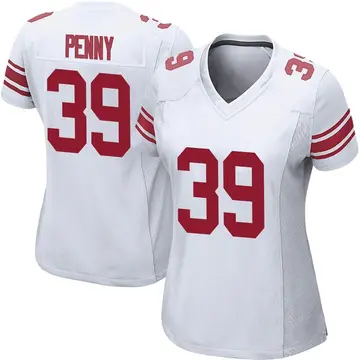 Nike Elijhaa Penny Women's Game New York Giants White Jersey