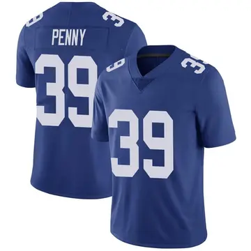 Nike Elijhaa Penny Youth Limited New York Giants Royal Team Color Vapor Untouchable Jersey