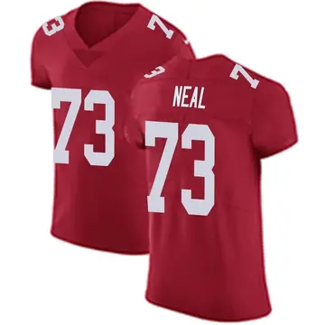 Nike Evan Neal Men's Elite New York Giants Red Alternate Vapor Untouchable Jersey