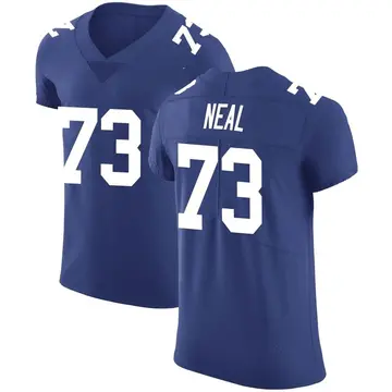 Nike Evan Neal Men's Elite New York Giants Royal Team Color Vapor Untouchable Jersey